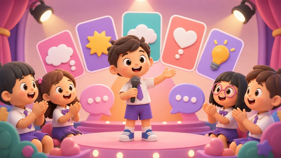 ภาพประกอบเกม Talk Card สุ่มคำถามพูด